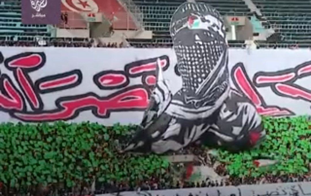 اهتزار تصویر «ابوعبیده» در لیگ فوتبال تونس | فیلم