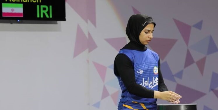 کولاک دختر وزنه‌بردار ایران در قطر با طعم رکوردشکنی