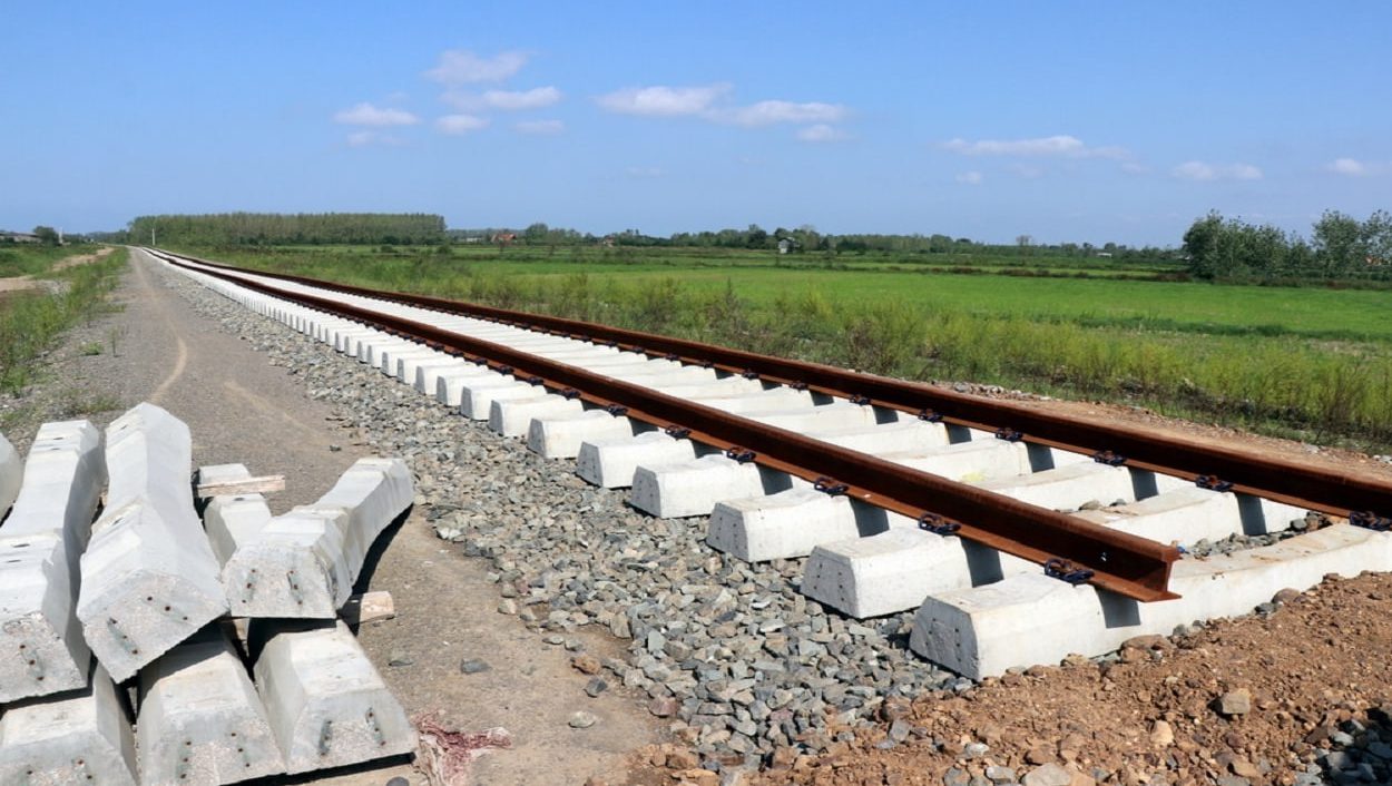 پیشرفت پروژه راه‌آهن رشت – کاسپین به ۹۴ درصد رسید