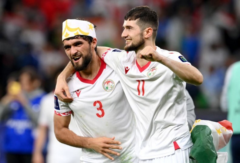 تاجگذاری بازیکن تاجیکستان پس از شگفتی‌سازی!