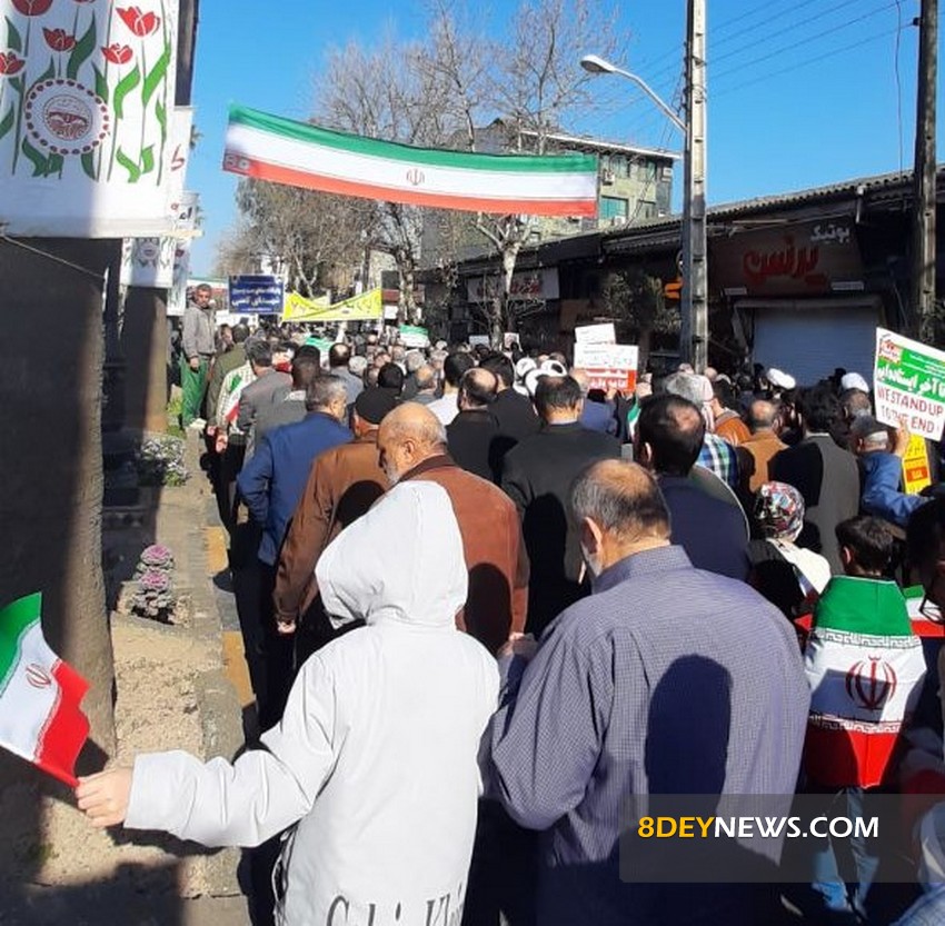 برپایی جشن انقلاب اسلامی در لنگرود | تصاویر