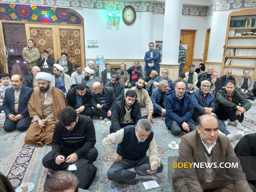 گردهمایی طلاب و روحانیان فومن با نامزدهای خبرگان رهبری در گیلان | تصاویر